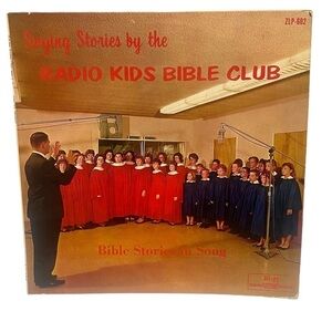 “Radio Kids Bible Club”(Bible Stories in Song) Vinyl Record